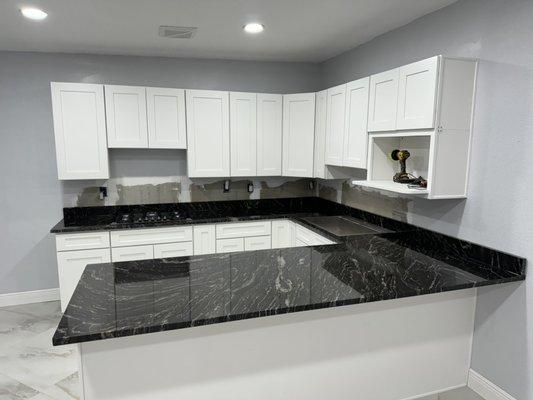 Granite countertop