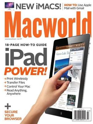 July 2011 Macworld Magazine Cover