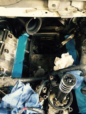 6.0 intake removal ford diesel