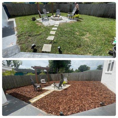 We can transform your backyard