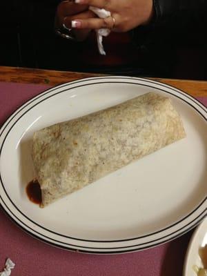 Dry burrito