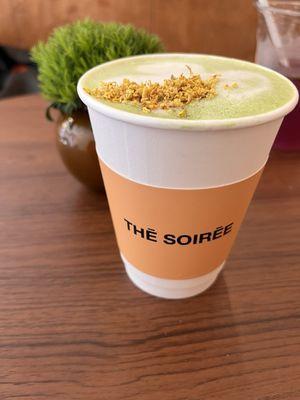 Kinmokusei Matcha Latte.