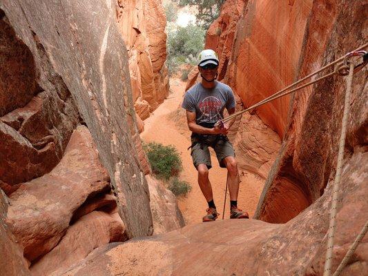 We were so fast through the canyon, so we had time do a bonus canyon before hiking back to the car. This is one of my favorite canyons!