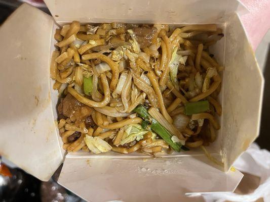 N1. Beef Lo Mein take away