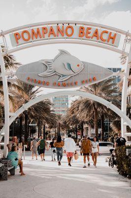 Pompano beach pier, FL