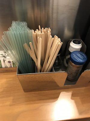 Plastic straws.... meh!  Please change