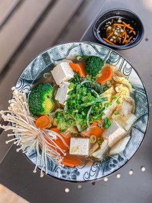 Veggie & Tofu Pho (Beef Broth)