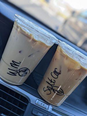 White chocolate Mocha & Salted Caramel