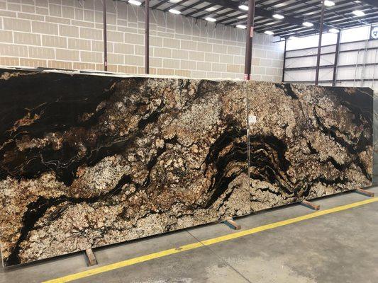 Bookmatched Black Taurus Granite