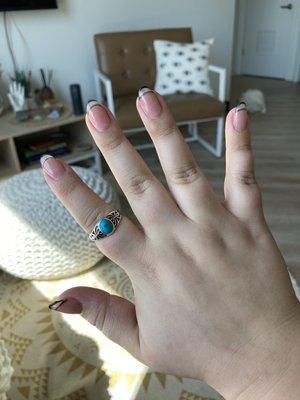 First manicure - $159 pre-tip