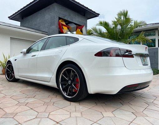 Tesla Ceramic Coated!