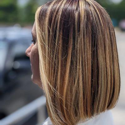 Highlights,colormelt,Bob haircut