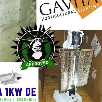 Gavita Horticulture Lighting is now available in tier pricing set to move in bulk orders which are available locally for immediate pick up!