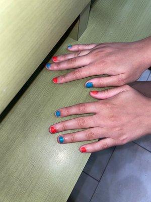 My Mentee's Manicure!