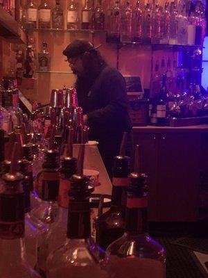 Who's in this photo? The best bartender ever!