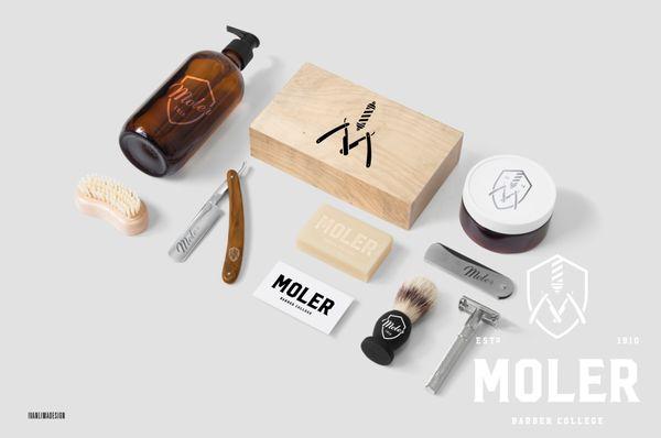 Barber and shaving kit - Moler Barber College