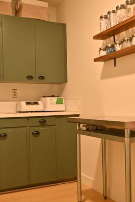 One of our many treatment rooms. Always sanitized and comfortable.