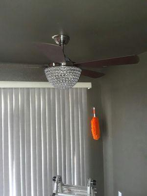 Decorative Ceiling Fan Installation.