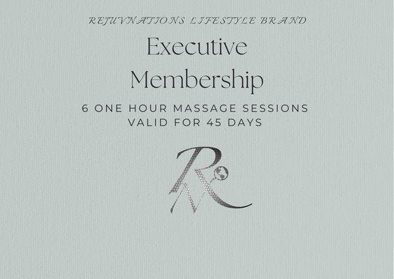 Join our executive membership to receive a package of deals