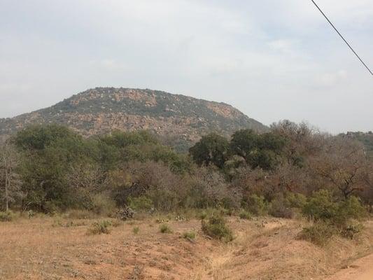 House Mountain.  Up the road from the ranch.