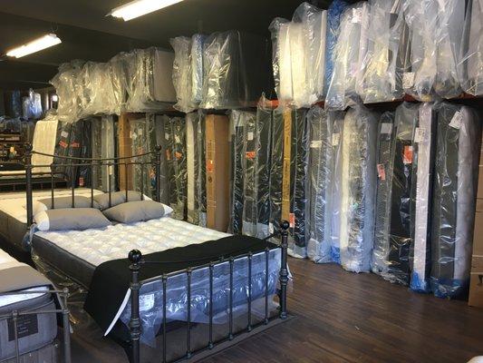 In stock mattresses