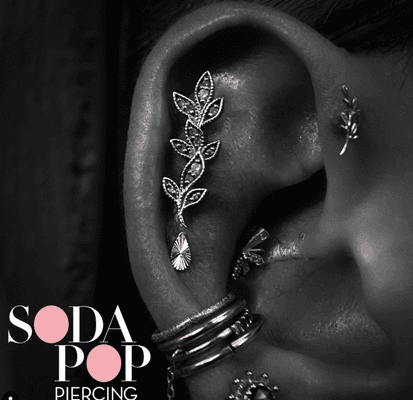 Ear curations by Soda Pop Piercing