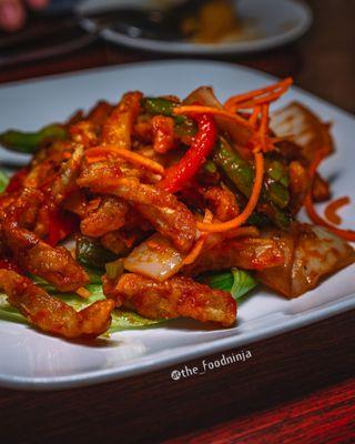 Golden Five Spice Squid