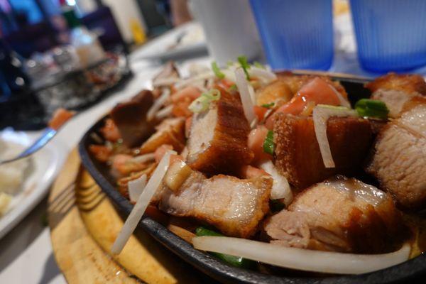 Sizzling Lechon Kawali