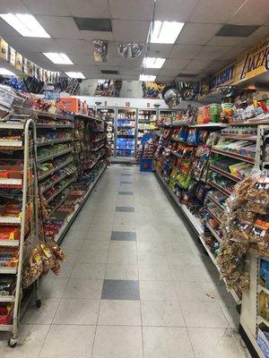 Candy and Chips aisle.