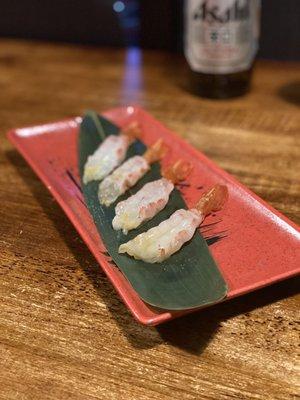 Sweet Shrimp Nigiri