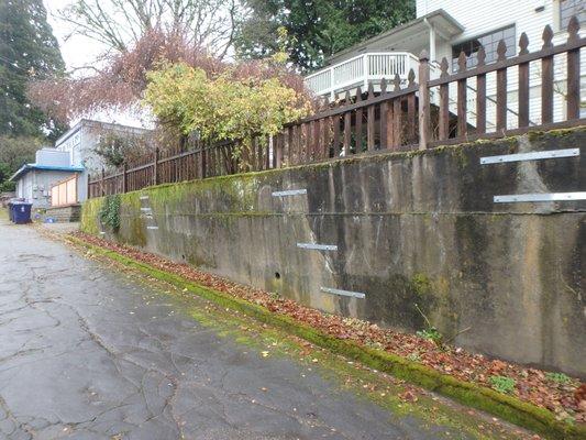 Retaining walls can be quite expensive to replace or even repair.