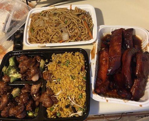 BBQ Spare Ribs 44. Shrimp Lo Mein 9. Teriyaki Chicken Dynasty Taste Special