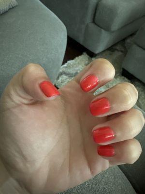 Gel manicure