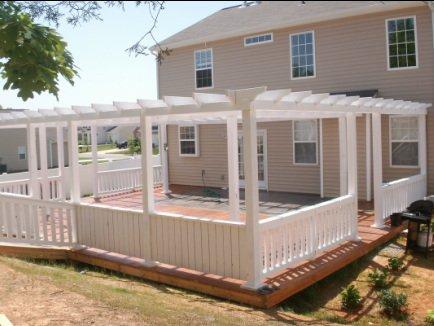 Backyard Deck (after)