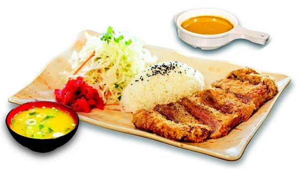 Excited to share with you another new item coming soon: Curry Rice w/ New York Steak Cutlet!