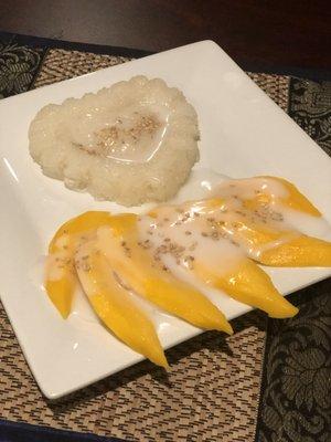 Mango sticky rice