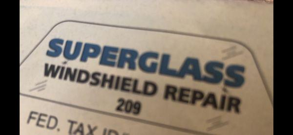 Superglass Windshield Repair