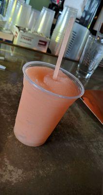 Peach Mango Alcoholic Slushy