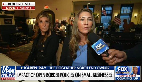 Complaining about "illegals" and the border crisis not once, but two days in a row on faux newz