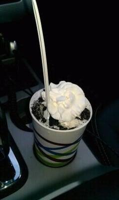 Oreo Flurry with Frozen Yogurt!