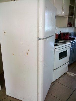 Broken fridge