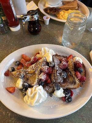 Stacked French Toast with berries