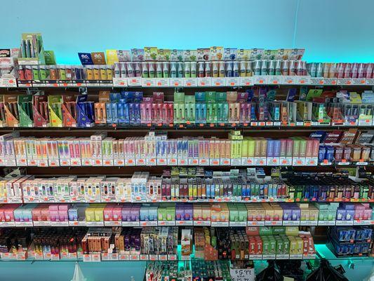 Large collection of disposable e Ciggratte vape