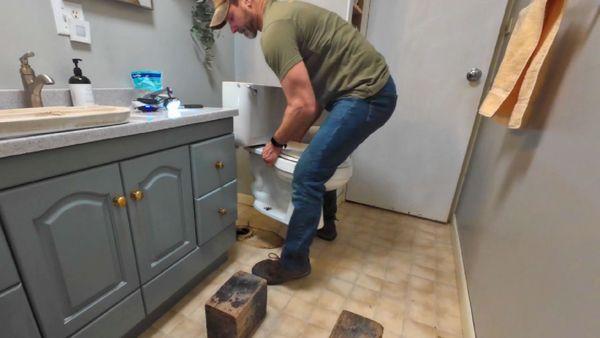 Toilet repair