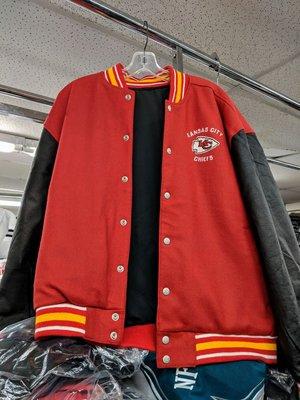 NFL letterman style jacket