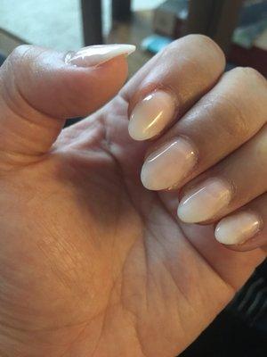 Nails look cracked after a fill??