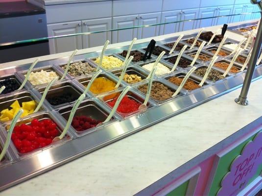 Topping bar