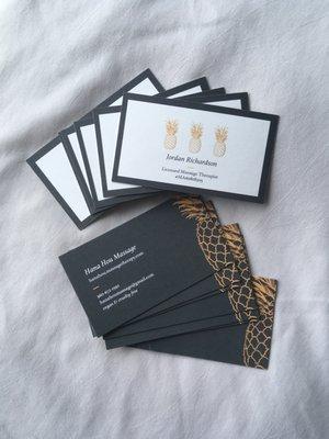 New business cards