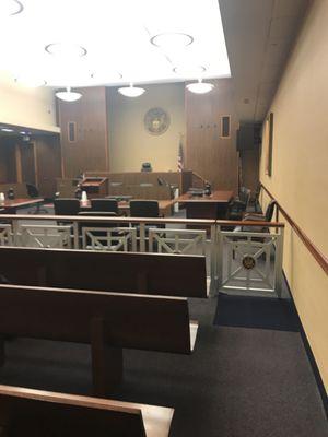 Trial courtroom. Simply beautiful!!!