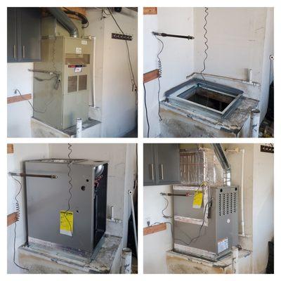 Brea/OC replaced my old furnace witha new and more efficient one.